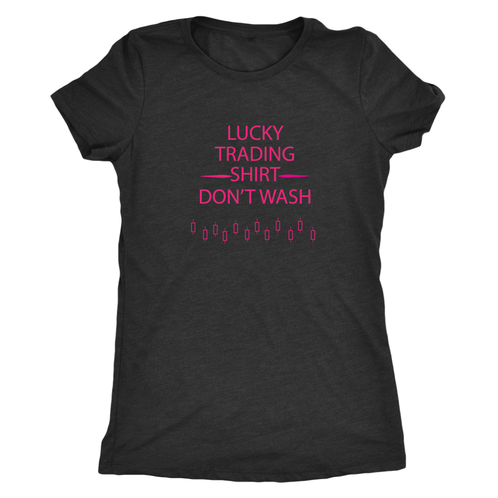 Lucky Trading Shirt, do not wash - Triblend T-Shirt