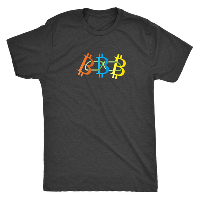 Bitcoin blockchain - Triblend T-Shirt