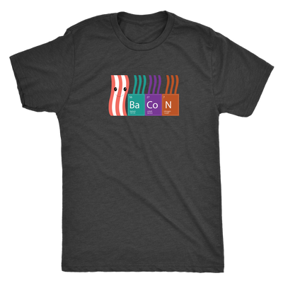 Bacon periodic table - Triblend T-Shirt