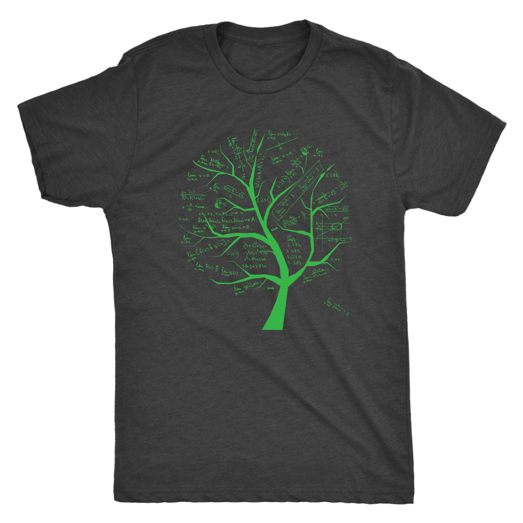 Math formulae tree - Triblend T-Shirt