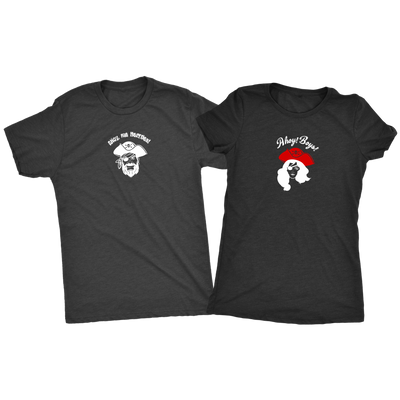 Ahoy boys! Ahoy me hearties! - Pirates Combo him and her Triblend T-Shirt