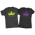 King and Queen Triblend Combo T-Shirts