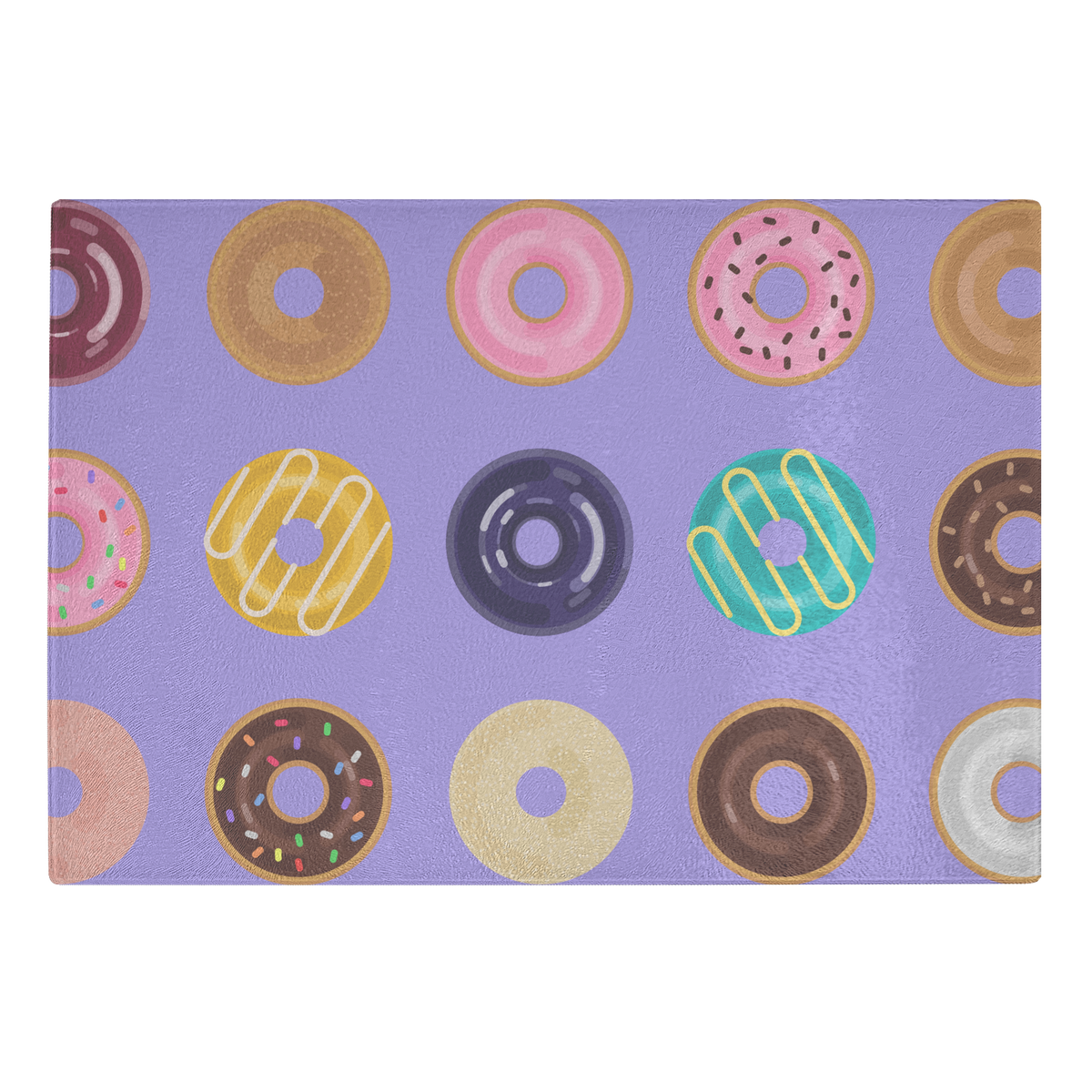Doughnuts- Glass cutting board