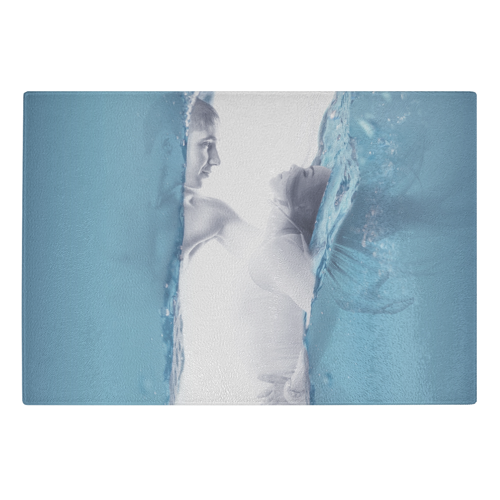 The liquid love - Glass cutting board