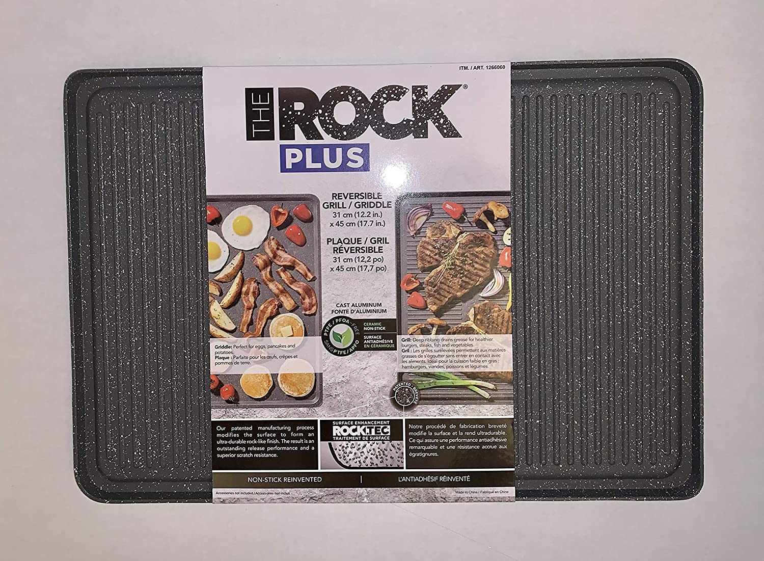 The Rock Reversible Grill/Griddle