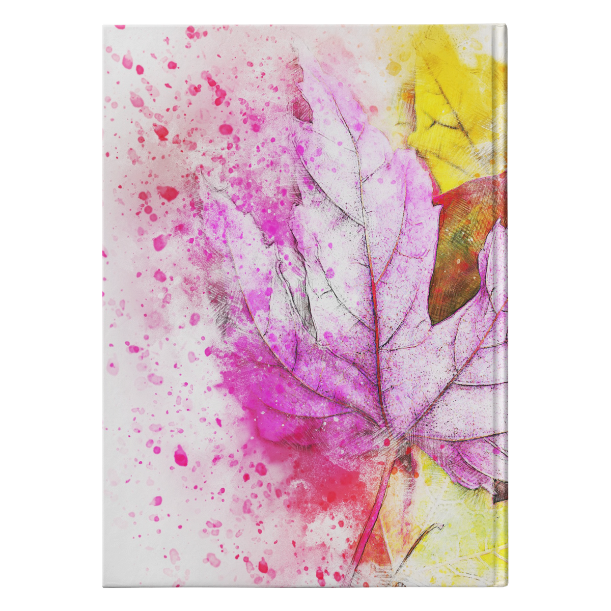 Color of the leaves Hardcover Journal
