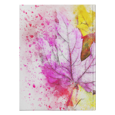 Color of the leaves Hardcover Journal