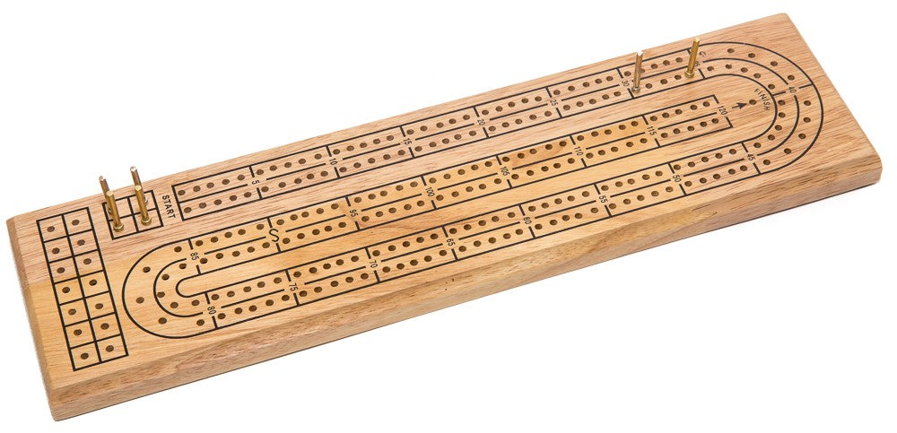 Wood Cribbage board